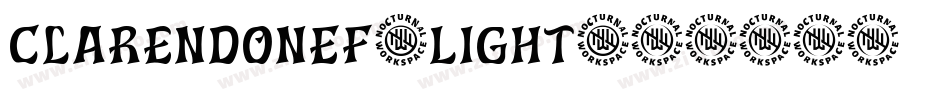 ClarendonEF-Light字体转换 ClarendonEF-Light字体转换