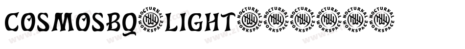 CosmosBQ-Light字体转换 CosmosBQ-Light字体转换