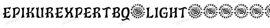 EpikurExpertBQ-Light字体转换