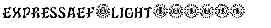 ExpressaEF-Light字体转换
