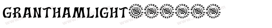 GranthamLight字体转换