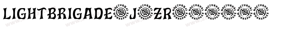 LightBrigade-j5zR字体转换