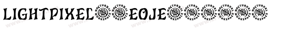 LightPixel7-eoje字体转换