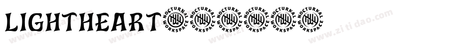 Lightheart字体转换