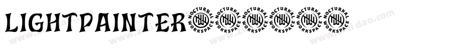 Lightpainter字体转换