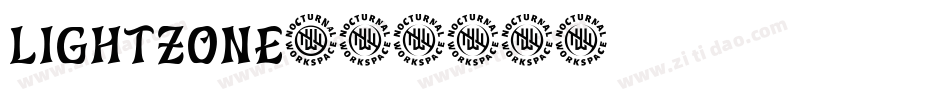 Lightzone字体转换