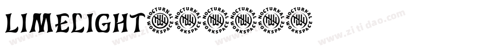 Limelight字体转换