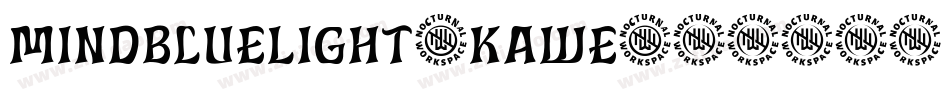 MindblueLight-Kawe字体转换