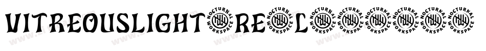 VitreousLight-Re4l字体转换