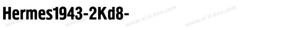 Hermes1943-2Kd8字体转换