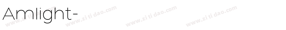 Amlight字体转换