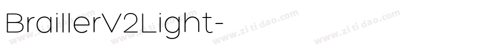 BraillerV2Light字体转换