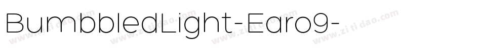 BumbbledLight-Earo9字体转换