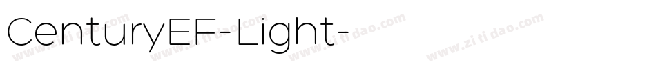 CenturyEF-Light字体转换 CenturyEF-Light字体转换