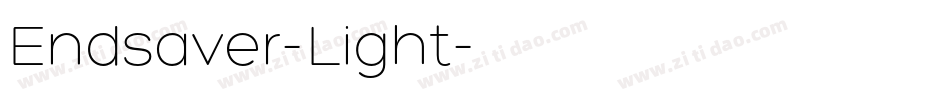 Endsaver-Light字体转换
