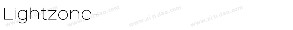 Lightzone字体转换