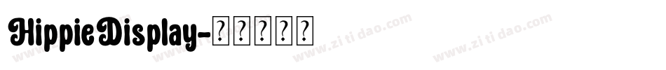 HippieDisplay字体转换