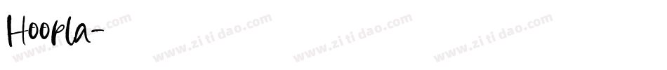 Hoopla字体转换