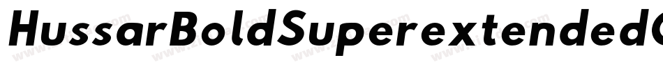 HussarBoldSuperextendedObliqueFive-GegP字体转换