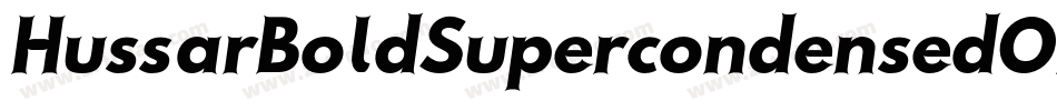 HussarBoldSupercondensedObliqueThree-qq9d字体转换
