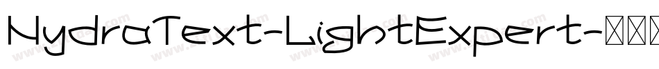 HydraText-LightExpert字体转换
