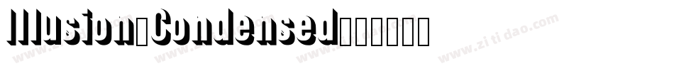 Illusion-Condensed字体转换