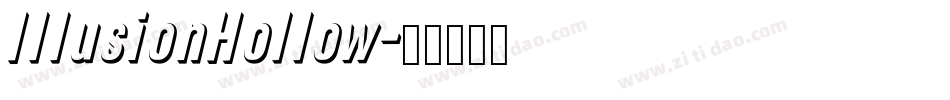 IllusionHollow字体转换
