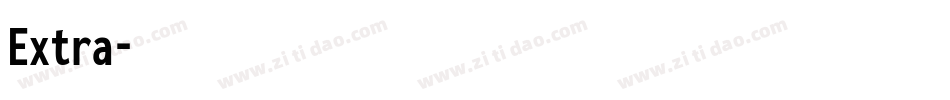 Extra字体转换
