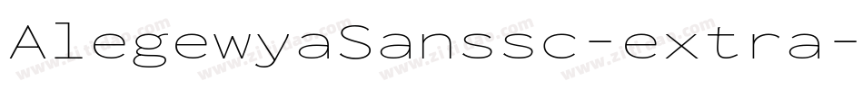 AlegewyaSanssc-extra字体转换 AlegewyaSanssc-extra字体转换