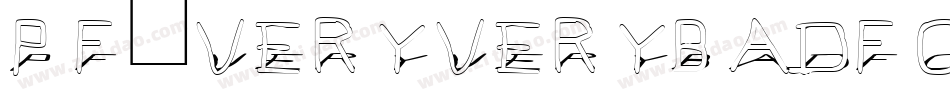 pf_veryverybadfont19字体转换
