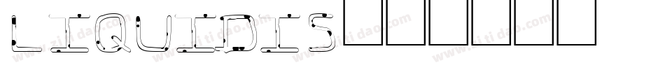 LIQUIDIS字体转换