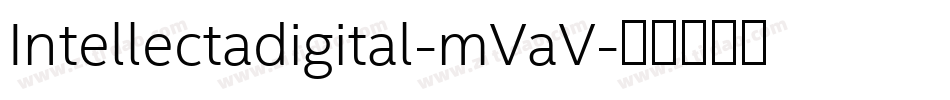 Intellectadigital-mVaV字体转换