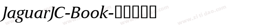 JaguarJC-Book字体转换