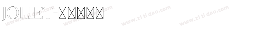 Joliet字体转换