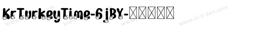 KrTurkeyTime-6jBY字体转换