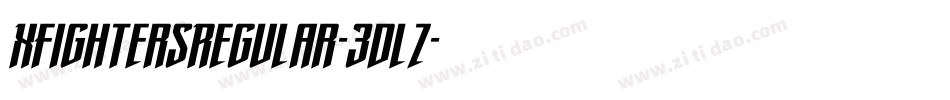 XFightersRegular-3dlz字体转换