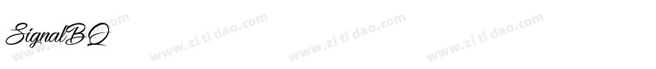 SignalBQ字体转换