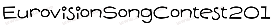 EurovisionSongContest2015V2-aOnE字体转换