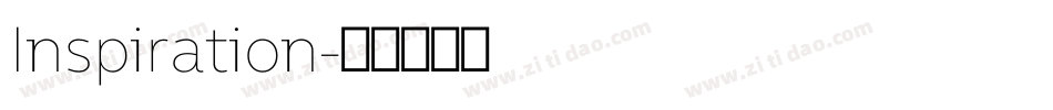 Inspiration字体转换