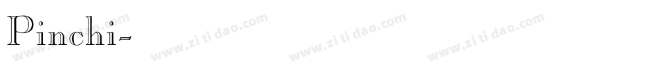 Pinchi字体转换