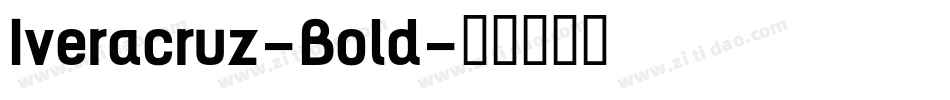 Iveracruz-Bold字体转换