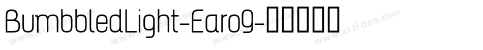 BumbbledLight-Earo9字体转换
