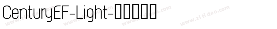 CenturyEF-Light字体转换 CenturyEF-Light字体转换