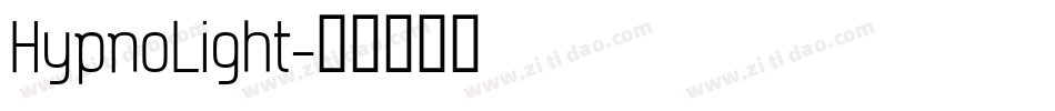 HypnoLight字体转换