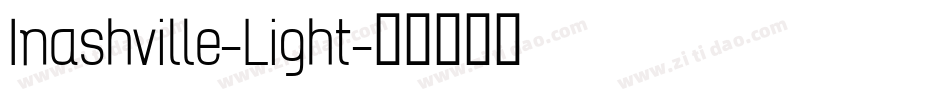 Inashville-Light字体转换