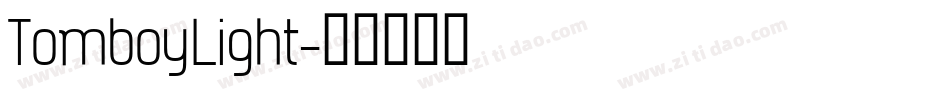 TomboyLight字体转换