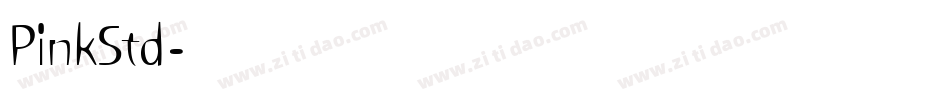 PinkStd字体转换