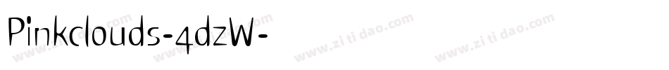Pinkclouds-4dzW字体转换