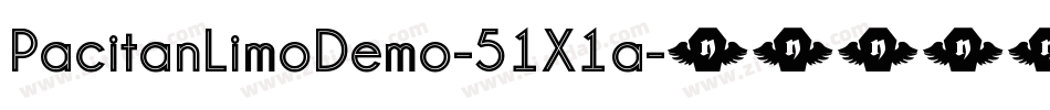 PacitanLimoDemo-51X1a字体转换