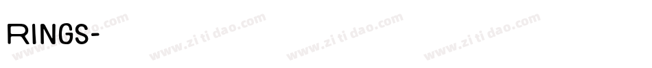 Rings字体转换
